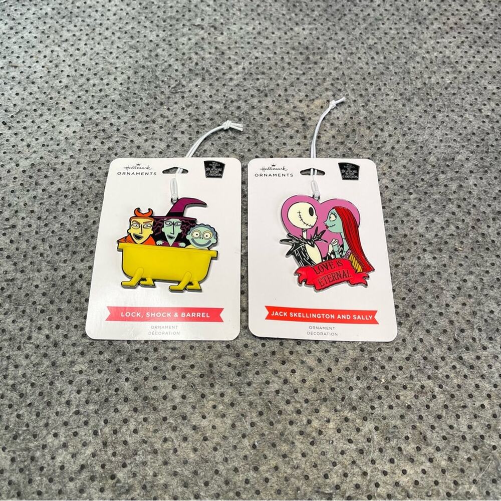 Hallmark Disney Tim Burton’s The Nightmare Before Christmas Ornaments